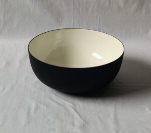 Tableware Set Round Metallic Serving Bowl