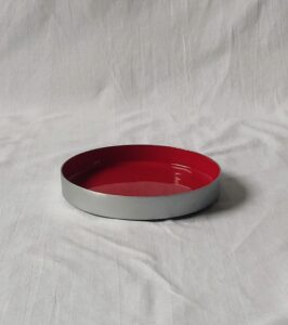 Tableware Set Round Metallic Serving Platter